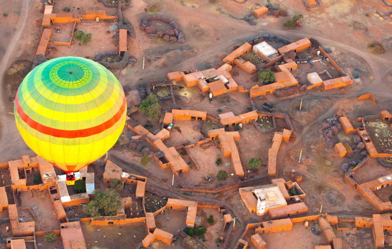 Actividad en globo aerostático en marrakech 158