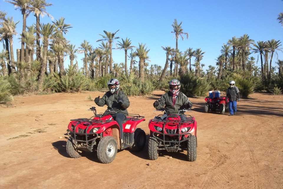 Actividad en quad en el palmeral de marrakech, activities in Marrakech