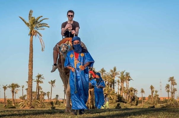 actividad paseo de dromidario y quad en el palmerale de marrakech 179